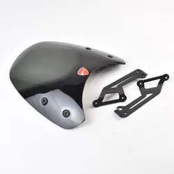Pantalla protectora de parabrisas con soporte de montaje para Ducati Scrambler400/800 2015-2020