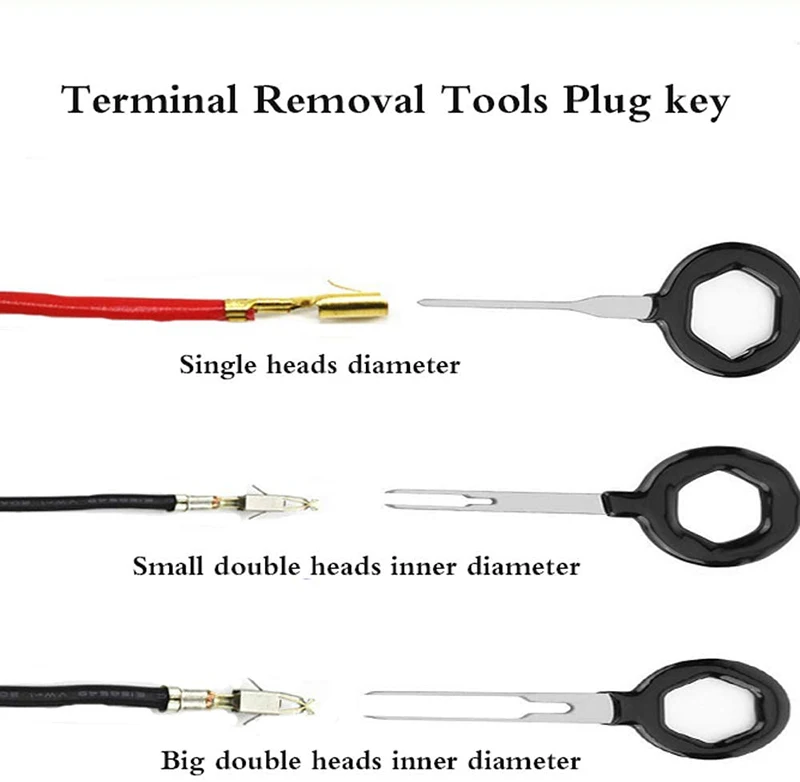 SMARLAN 11ชิ้น/เซ็ต Terminal อุปกรณ์กำจัดรถ Crimp Connector เครื่องดูดสิว Kit สำหรับรถซ่อมเครื่องมือชุด AA