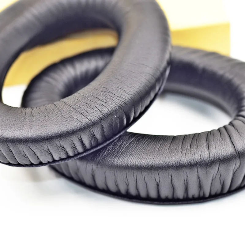 SHELKEE استبدال رغوة الذاكرة بولي cushions الجلود وسائد بطانة للأذن غطاء للأذن إصلاح أجزاء ل Sennheiser لعبة واحدة G4ME صفر HD380