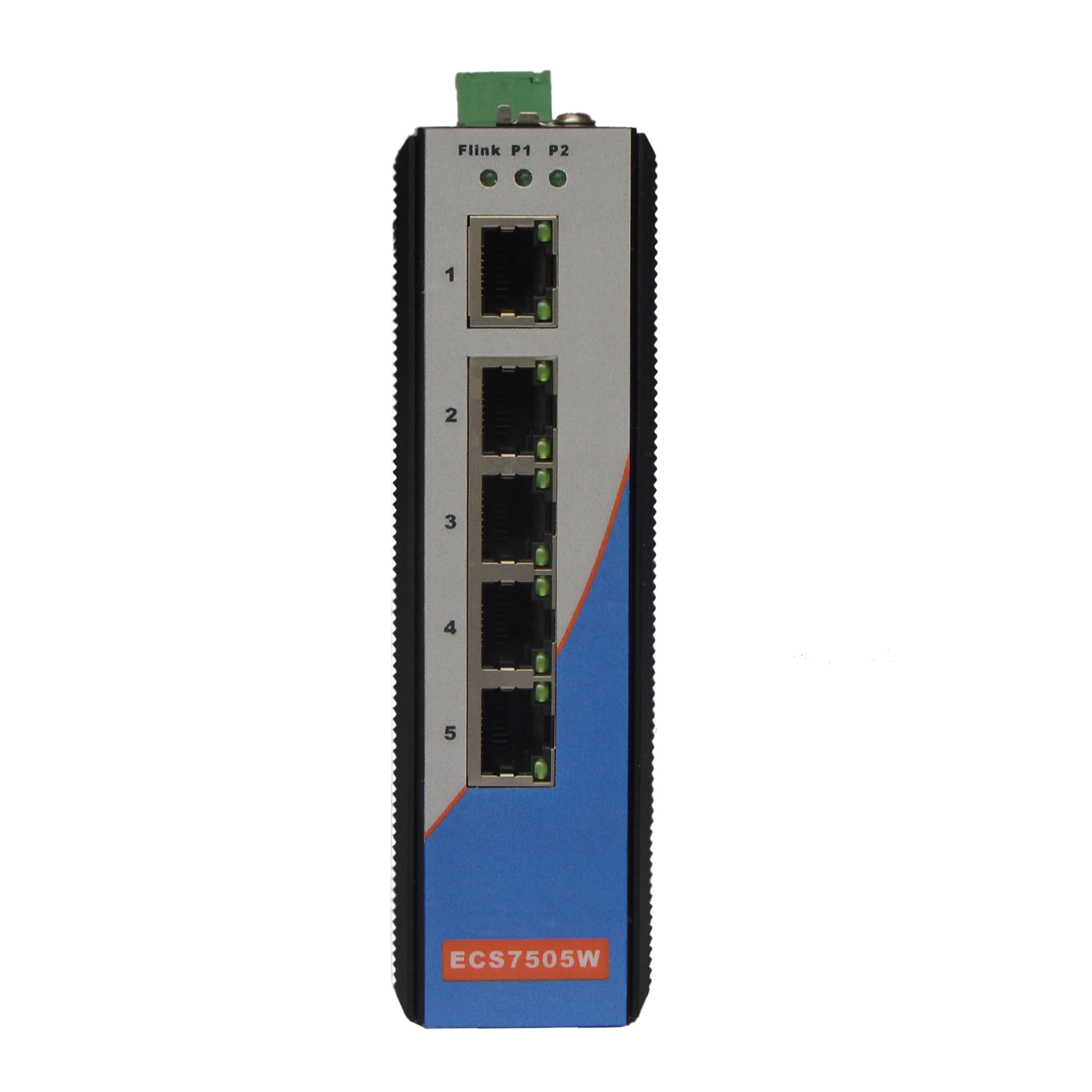 ECS7505W 5-port Industrial Grade 100M Ethernet Switch Network Switch Monitoring