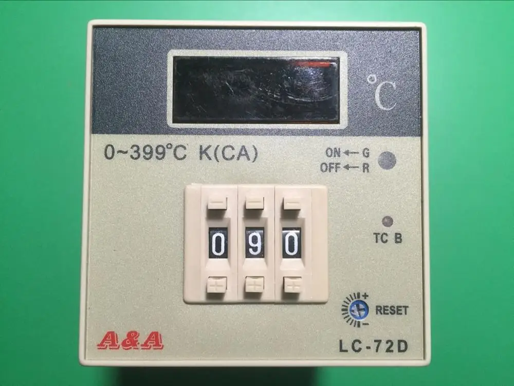 A & A Instrumen LC-72D Tampilan Digital Suhu Controller Suhu Controller LC72D Tempat