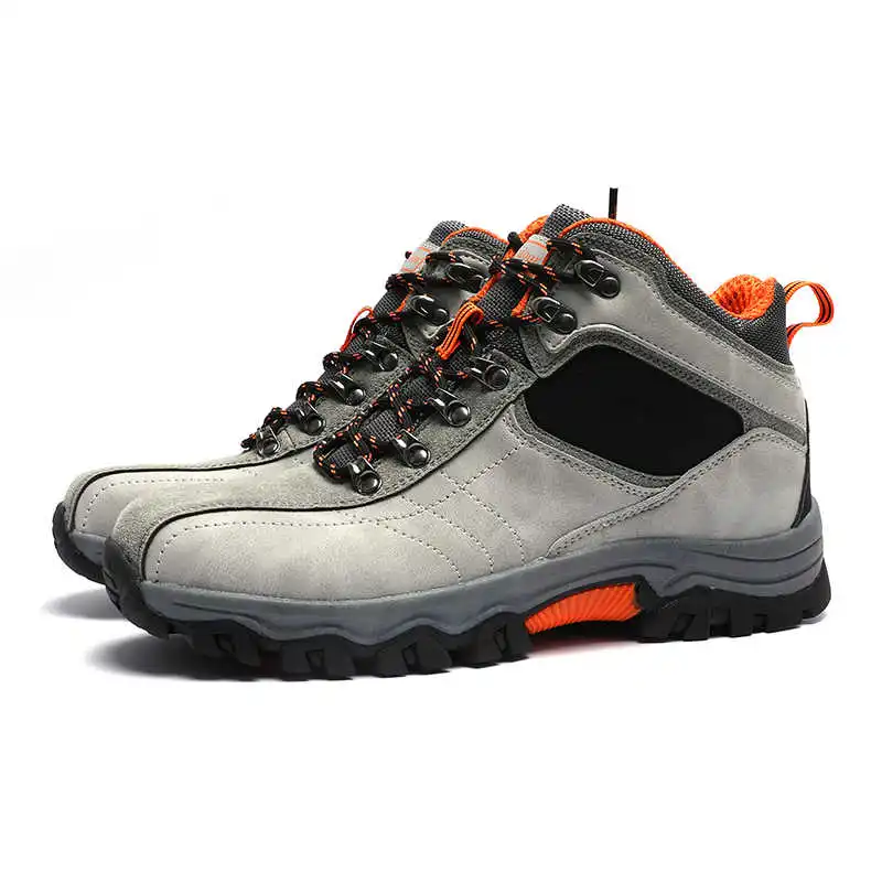 Bottes de randonnée imperméables pour hommes automne hiver, chaussures de randonnée légères et respirantes, chaussures de Trekking en plein air, chaussures de chasse