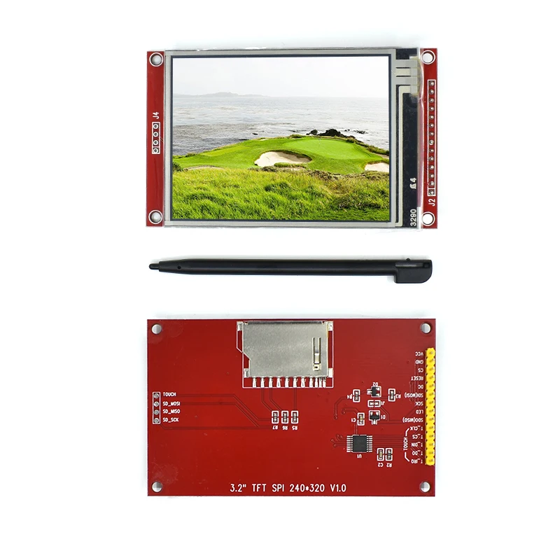 3.2 inch 320*240 SPI Serial TFT LCD Module Display Screen with Touch Panel Driver IC ILI9341 for MCU