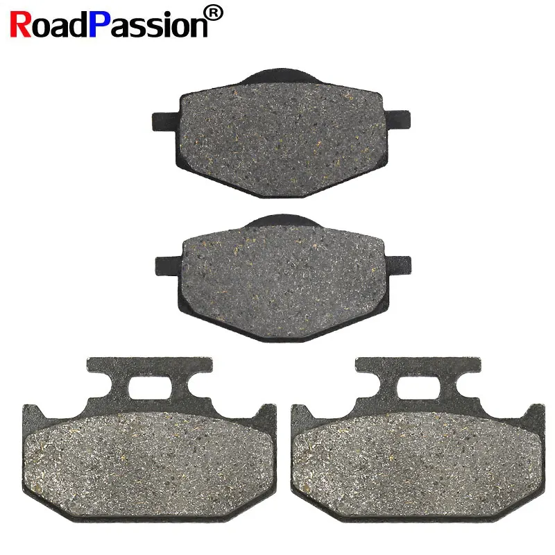 RoadPassion Motorcycle Front and Rear Brake Pads For YAMAHA DT125RE DT125 DT 125 RE 2005 2006 2007