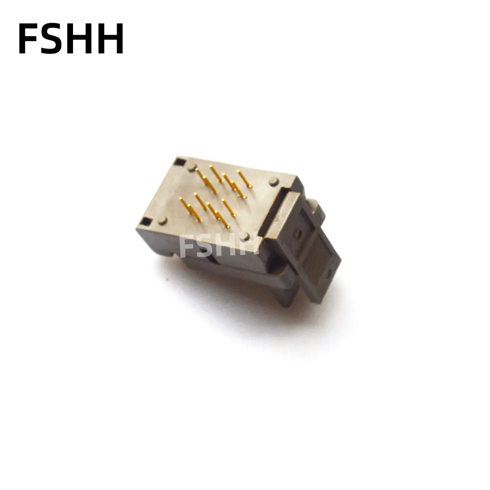 SOT-23 مقبس حرق SOT23-6 SOT-23-6 SC-74 SC74 IC اختبار المقبس/مقبس IC (وضعان/مقعد اختبار الوجه)