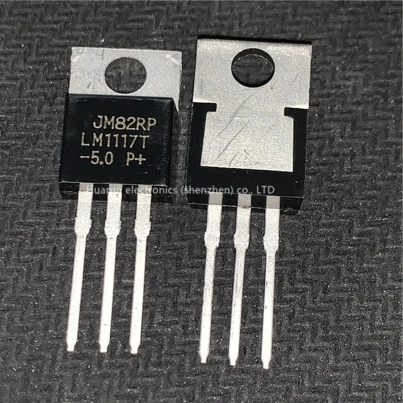 10pcs/lot    LM1117 LM1117T-5.0 LM1117-5.0 5V TO-220 voltage regulator