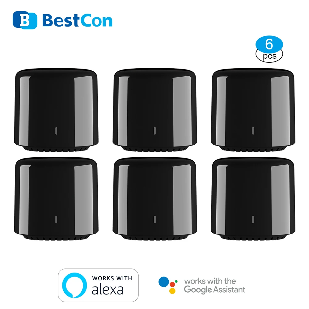 Broadlink RM4C mini 4/6/7pcs WIFI IR Remote Control Smart Home Automation Hogar Inteligent Google Home Alexa Compatible