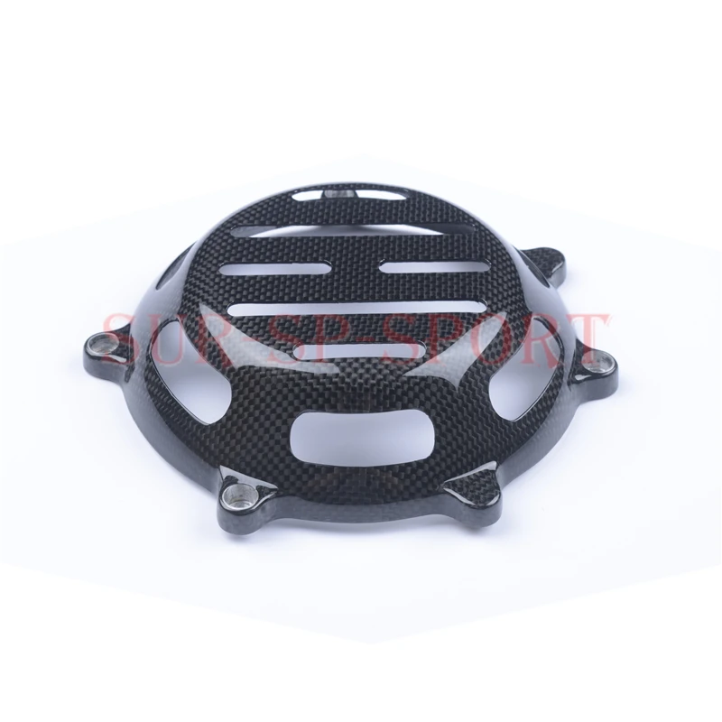 Clutch Cover (Dry Clutch) For ALL Ducati Full Carbon Fiber 100% Protection