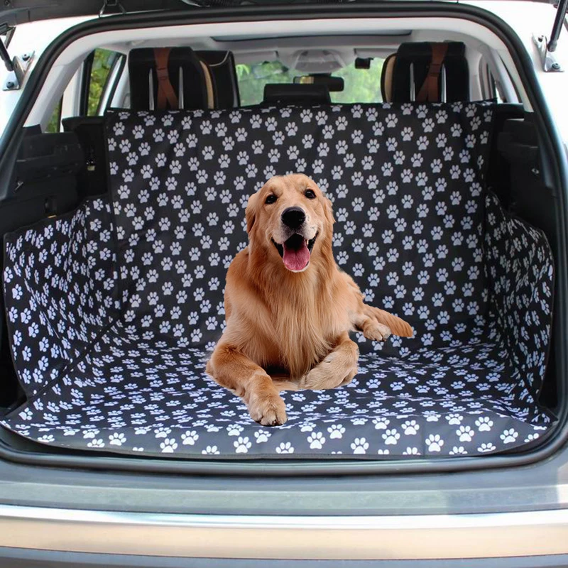 Pet Carrier Dog SUV Car Trunk Mat Cargo Liner Car Seat Cover Protector Carrying Transportion Perro Autostoel Hond