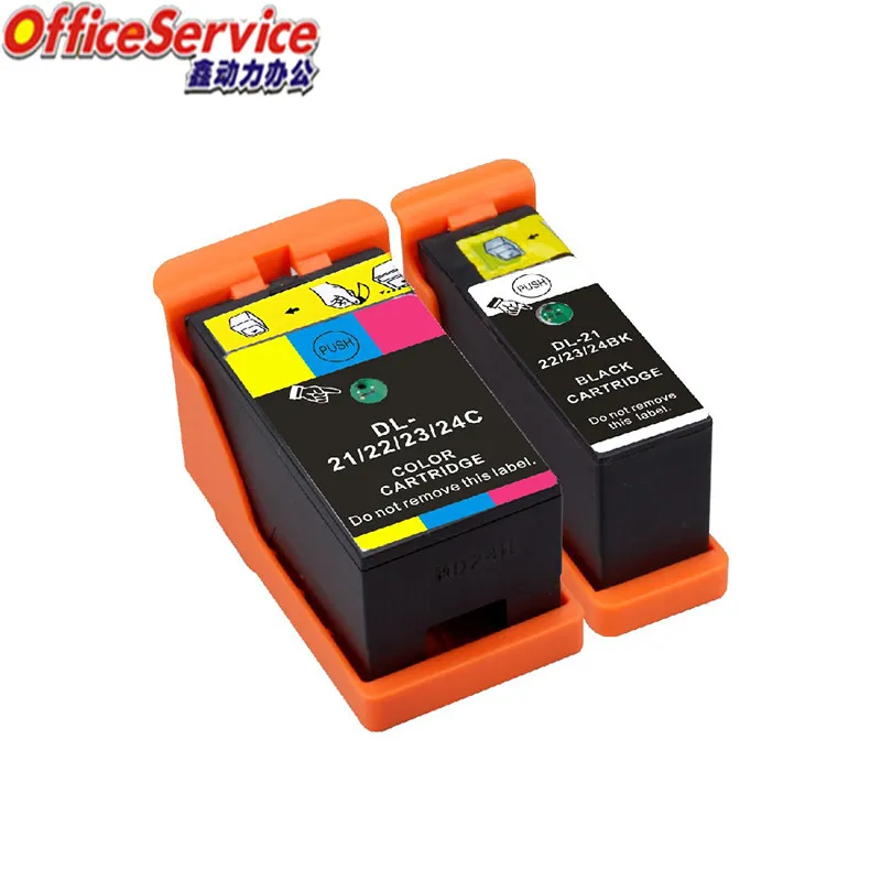 Ink Cartridges Compatible For Dell 21/22/23/24 ,use for V313 V313W V515W P513W P713W V715W inkjet printer