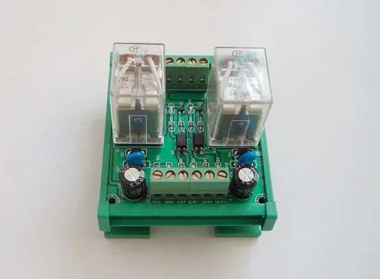 Placa de controle de relé positivo e reverso para motor, módulo de controle eletromagnético com ventosa