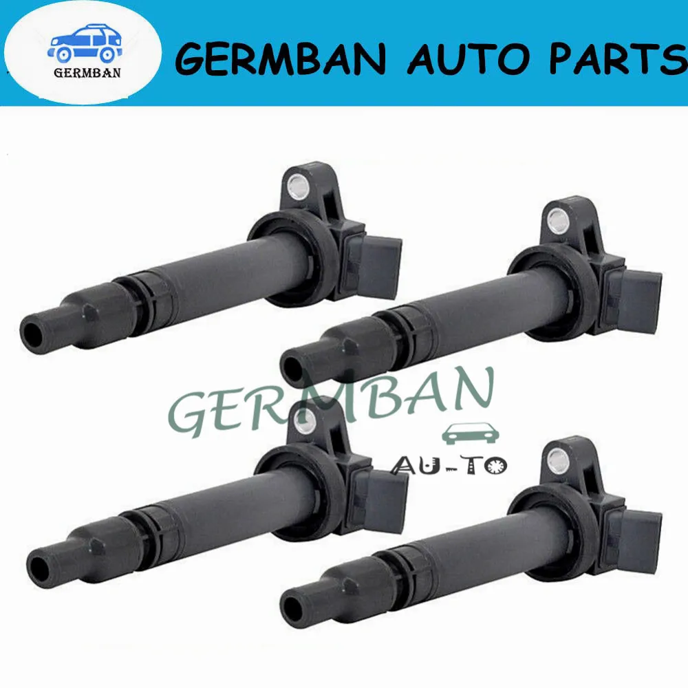 

4 x Ignition Coil UF314, 6731305, 5C1295 90919-02238 for Toyota Corolla TS ZZE123R 1.8L Toyota Celica ZR SX 2ZZGE