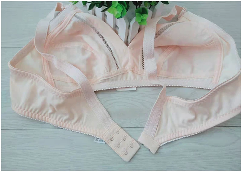 Sutiã push up sem jantes para mulheres, roupa interior confortável e sexy, algodão respirável forrado bralette c23