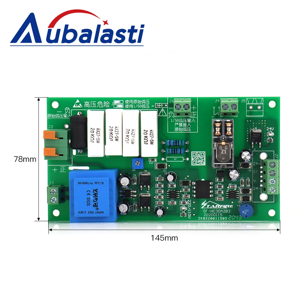 Aubalasti SF-HC25K Plasma THC ARC Voltage Height Controller With THC Lifter JYKB-100 For Plasma Cutting Machine Height Adjuster