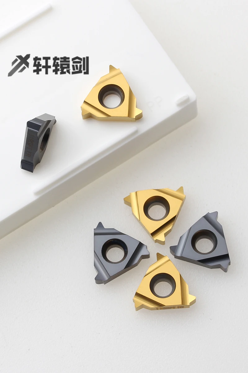 10PCS 16ER G55  16ER G60 Carbide Inserts High Quality Thread Turning Tool Cutting Lathe Tools Milling Cutter CNC 16ER G60