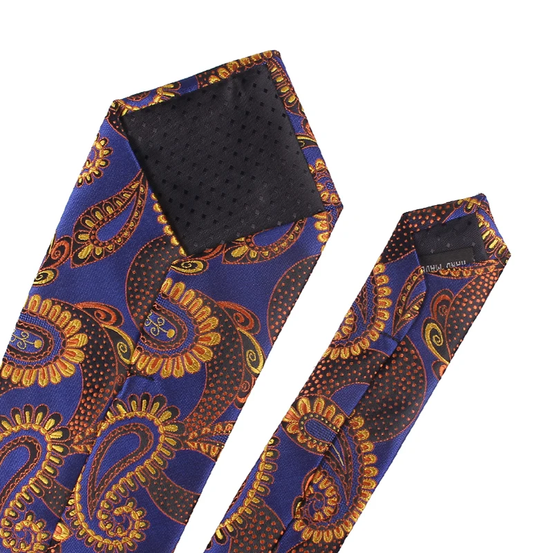 Classic Men Neck Ties Casual Paisley Necktie For Boys Suits Tie For Wedding Business 8 cm Width Male Necktie Gravatas