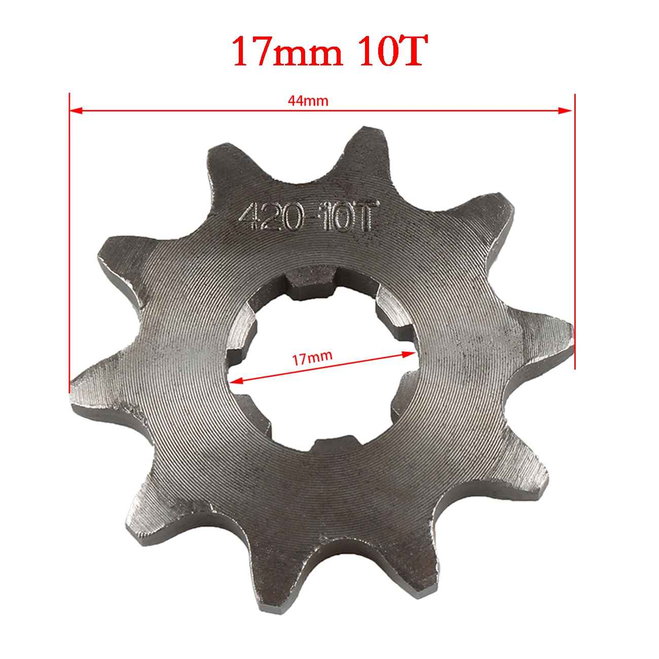 420 10T - 18T 17mm / 20mm Front Chain Sprocket Gear For Pit Dirt Bike ATV Lifan Loncin Jialing Zongshen Motorcycle