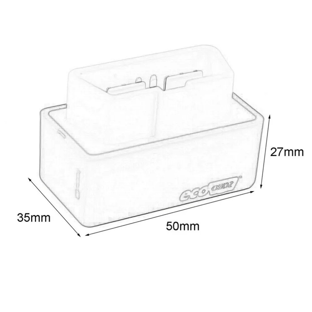 Nitro OBD2 ECOOBD2 15% Fuel Save More Power ECU Chip Tuning Box NitroOBD2 Eco OBD2 для дизельного бензобака Автомобильный Plug & Driver