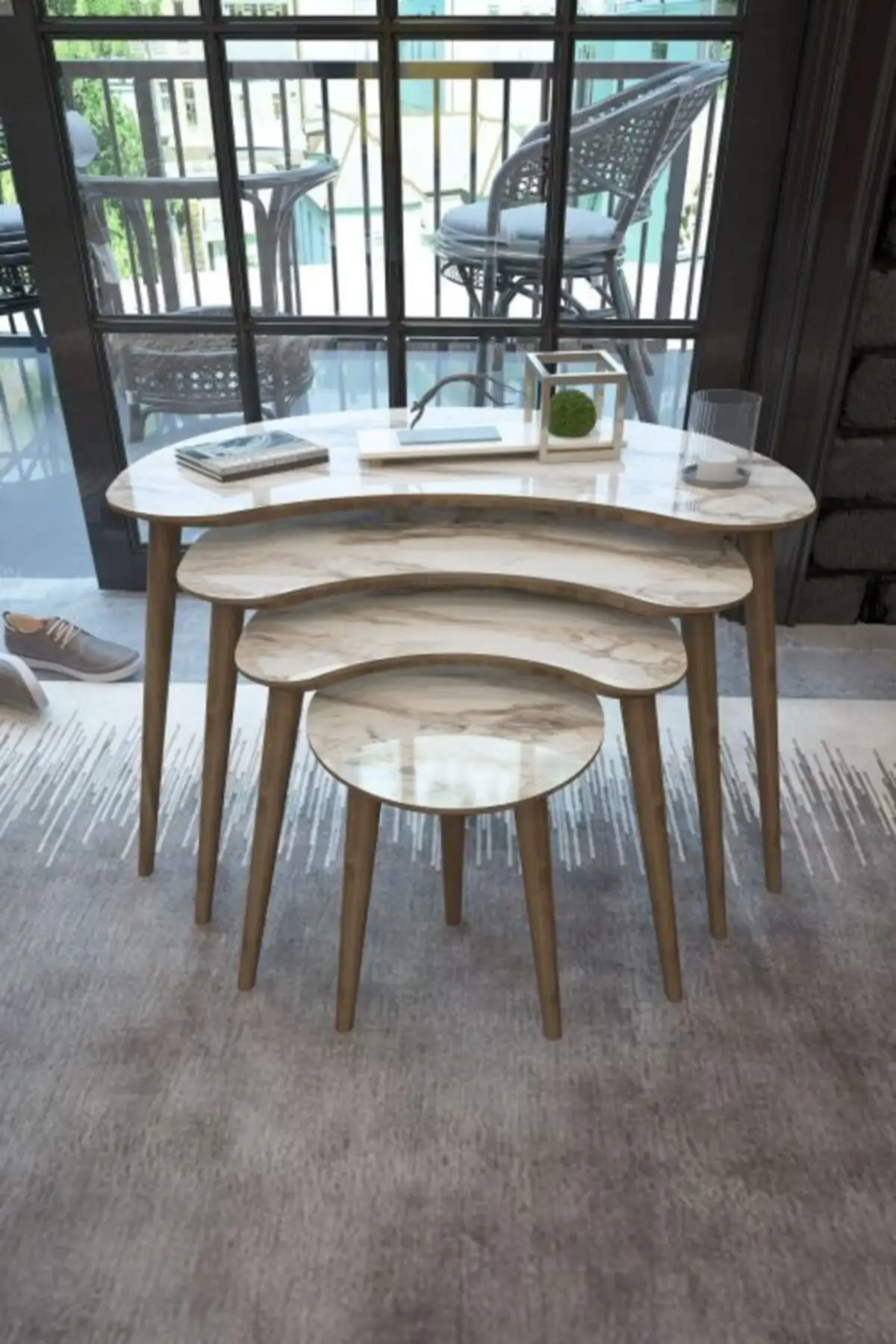 Crescent Quad Zigon Coffee Table Ephesus