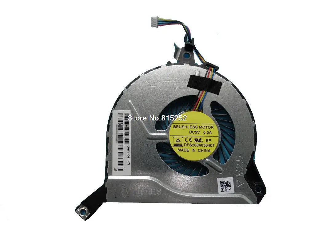 Laptop CPU Fan For HP 17-P000 17-P010NR 17-P040CA 17-P047CL 17-P071NR 17-P080CA 17-P120NR 17-P120WM 17-P161DX 17-P180CA DC5V