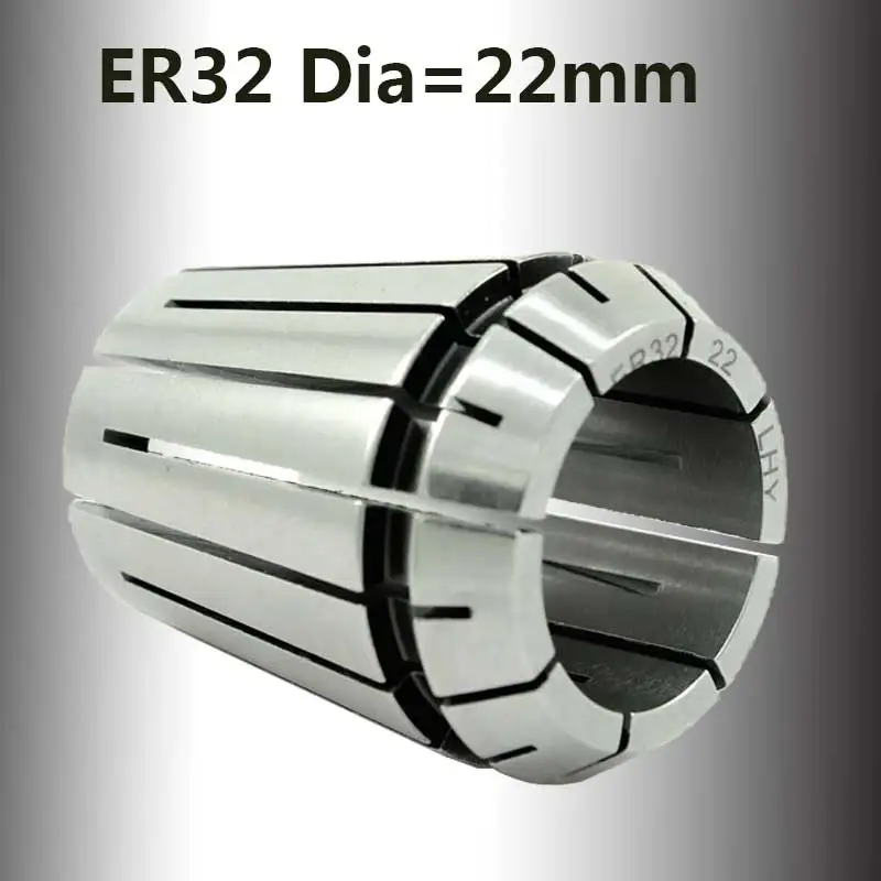 

1pcs ER 32 ER32 Oversize 22mm Spring Collet Tool Collets Drill Chuck Arbors CNC Milling Lathe Cutter DIN 6499B