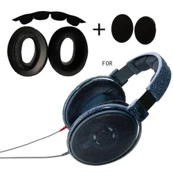 Thay Thế Nhung Miếng Đệm Tai Nghe Cho Tai Nghe SENNHEISER HD650 HD600 HD580 HD660 S HD565 HD545 Tai Nghe Và Dây Đeo Đầu Đệm Bộ