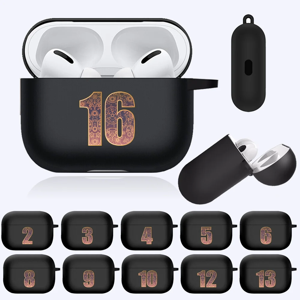 

Black Soft Silicone Case for Apple Airpods Pro A2084 A2083 Wireless Bluetooth Earphone Charging Box Matte Cover