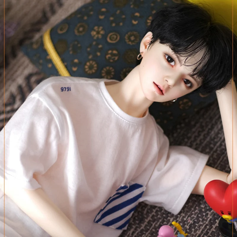 1/3 Scale Nude BJD SD Handsome Boy Male Joint Body Doll Resin Figures Model Toy Gift Not Include Clothes Accessories C1538