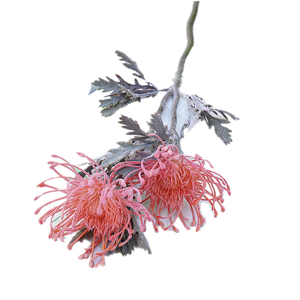 Künstliche Blumen, kurze Zweige, Krabbenklauen-Design, 2-fach, für Festivals, Girlanden, Vasen, zur Dekoration von Wohnräumen, für Hochzeiten, künstliche Pflanzen. – Detail 7