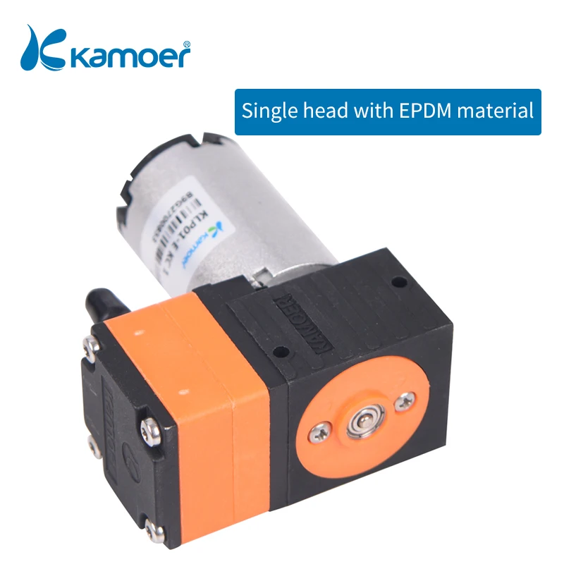 Kamoer 400ml/min KLP01 Mini  High Flow Diaphragm Liquid Pump 12V 24V DC Motor Liquid Pressure 3 Bar 62dB for Lab and Waste Water