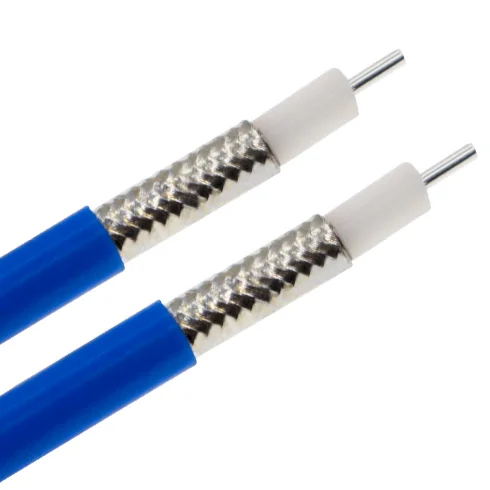 RG401 Blue cable Wires Semi Flexible RF coaxial cable 1m 2m 3m 5m