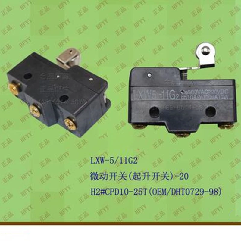 5pcs Forklift Micro Switch (Lift Switch) LXW-5 / 11G2 Heli H2 # CPD10-25T