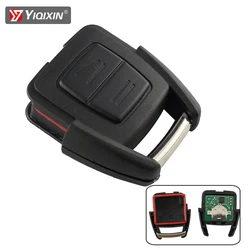 YIQIXIN-mando a distancia de 2 botones, llave de 433MHZ para Opel Vauxhall Astra H J G Insignia Mk4 B C Mokka Vectra Zafira Corsa OP1 Auto Omega 2 3