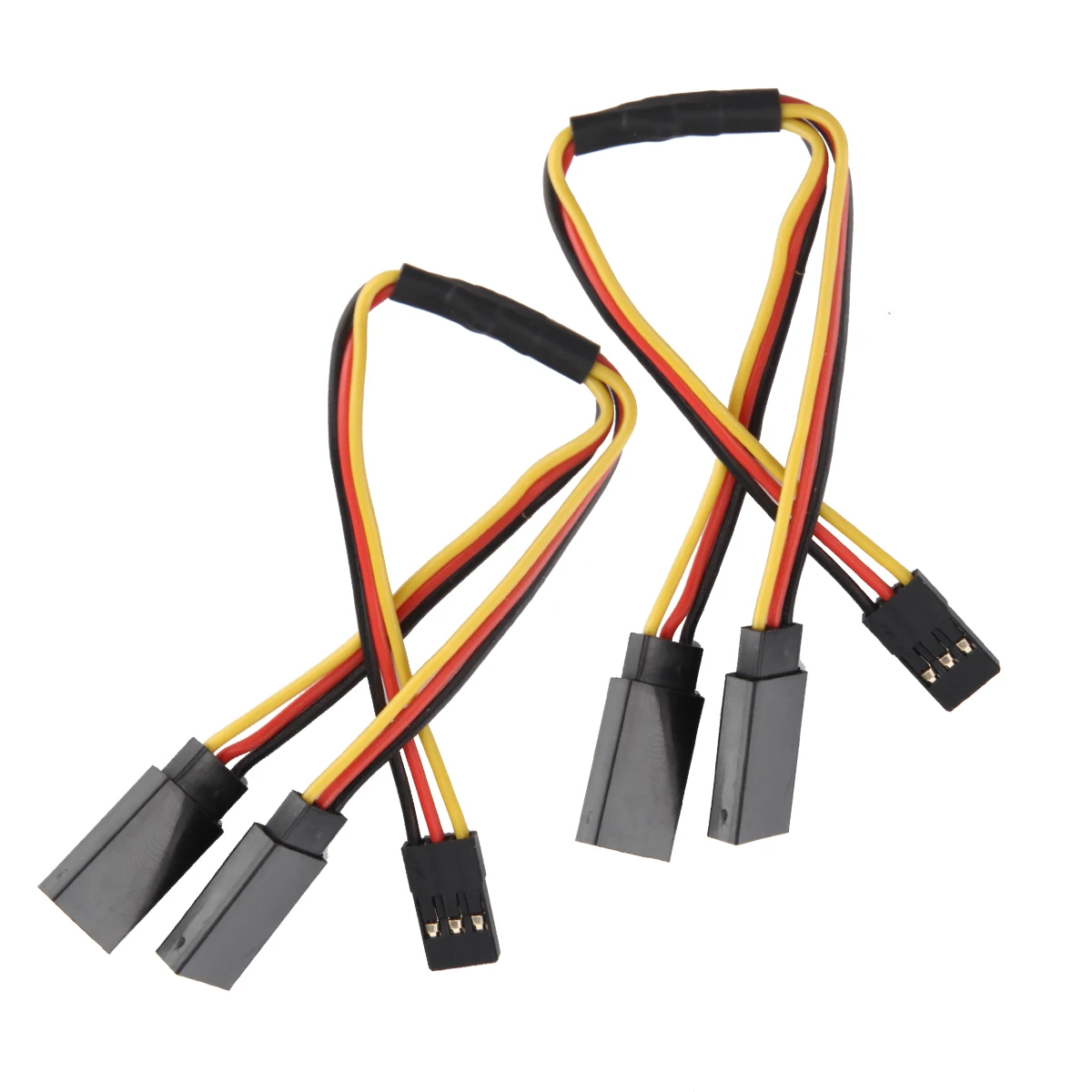 Cable de extensión estilo Y de 150mm, Cable de extensión Y para JR Hitec Futaba Servo RC, accesorio de avión, 2 uds.