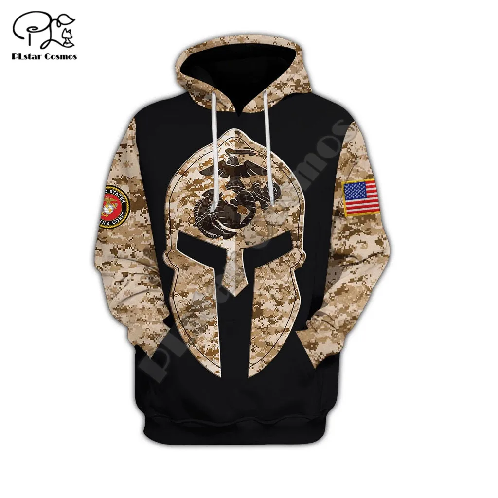 PLstar Cosmos USMC Marine Corps 3D Printed 2021 New Fashion Hoodies Sweatshirts Zip Hooded For Man/Woman Casual Streetwear U15