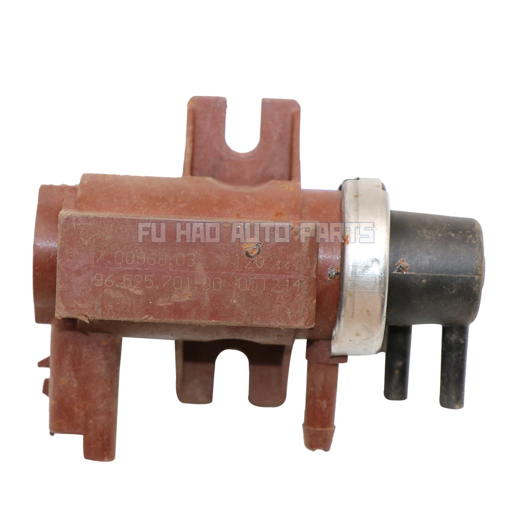 Original 9652570180 7.00968.03 Turbo Pressure Solenoid Valve for Peugeot 206 207 307 407 Partner 1.6 HDi Citroen C2 C3 C4 C5 II