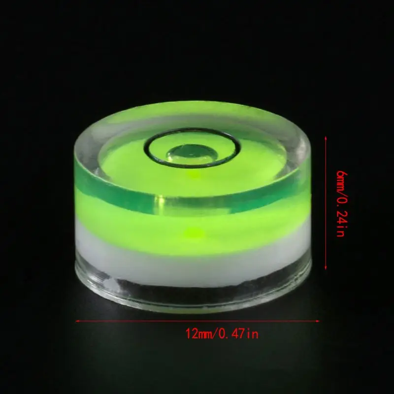 4ชิ้น/ถุง12X6มม.เครื่องเล่นแผ่นเสียงLeveler LPไวนิลบันทึกฟององศาTonearmsชุด-ระดับสำหรับตลับหมึกPhonoเข็ม