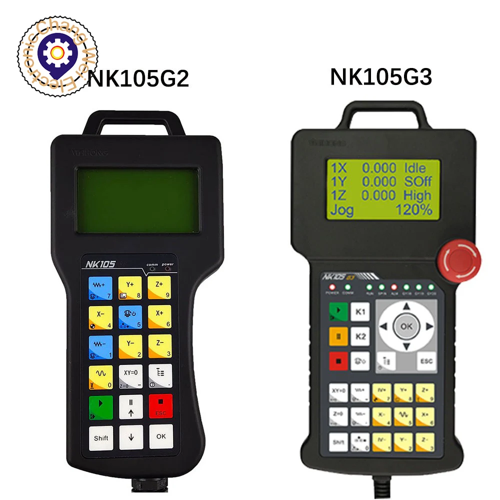 Hot！Original Weihong NK105 G2 3 Axis DSP Controller NC Studio Motion Control System For CNC Router ATC Machine