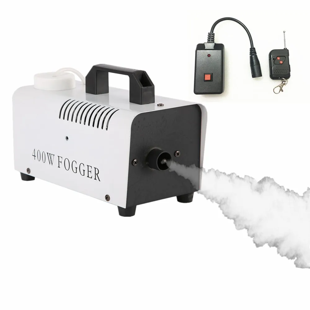 

Fog Machine, With Wired + Wirelss Remote Control Smoke Machine For Wedding Disco DJ Party Stage Lighting Effects Fogger Ejector