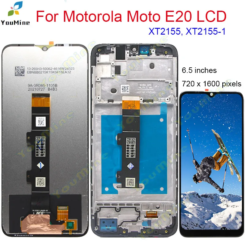 Nowoczesny ekran LCD 6,5'' do Motorola Moto E20 – kompletna analiza modelu XT2156
