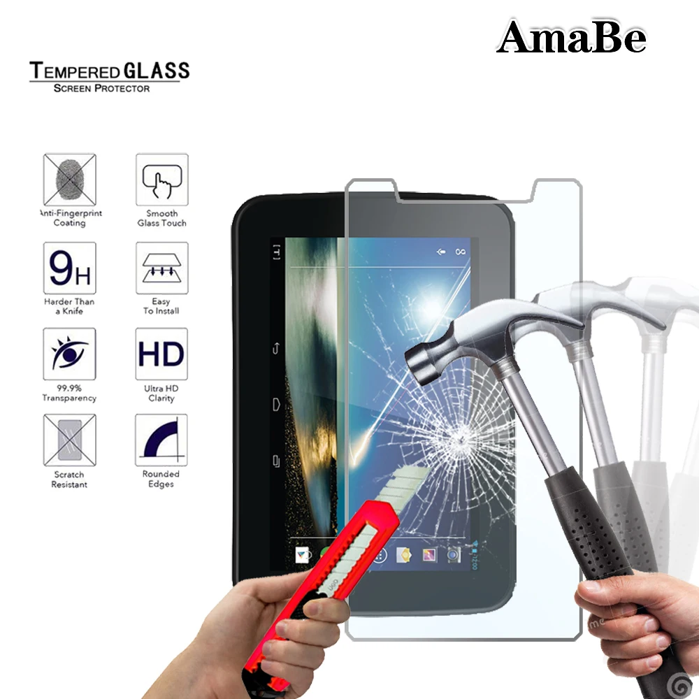 9H Full Cover Tempered Glass for TESCO Windows Connect 7 / Windows Connect 8 / Hudl 2 8.3inch Tablet Glass Screen Protector