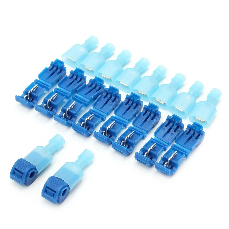 20/40/50Pcs connettori per cavi elettrici rapidi connettore a filo a crimpare terminale a scatto connettore elettrico impermeabile