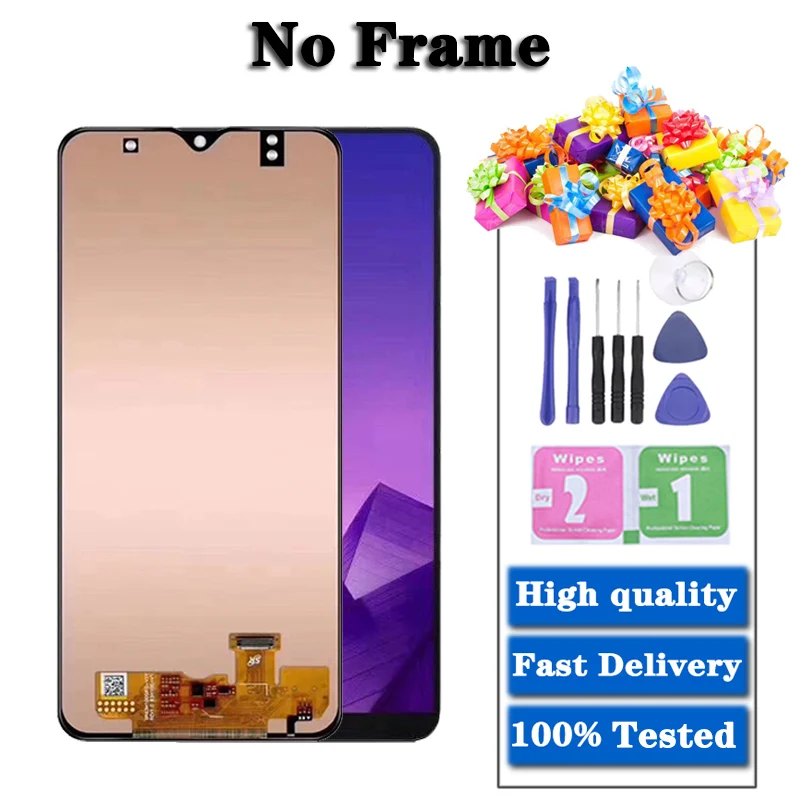 Test Display For Samsung  A30s LCD For A307 A307FN A307G A307GN A307GT LCD Touch Screen Digitizer Assembly Replacement