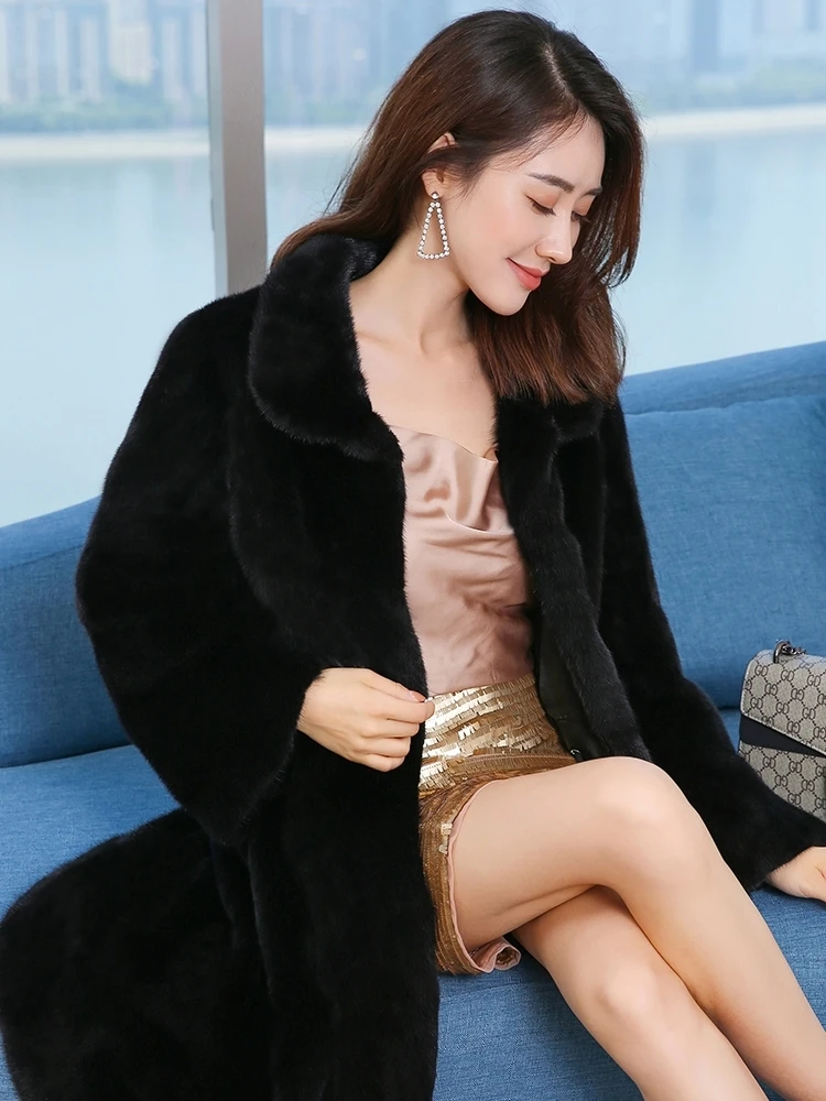 

Fur Mink Real Coat Female Luxury Fur Coats Winter Jacket Women Full Pelt Natural Fur Jackets for Women Clothes 2020 MY s s