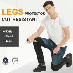 Guêtres de protection des jambes pour hommes et femmes, chauffe-genoux, anti-morsure, extérieur