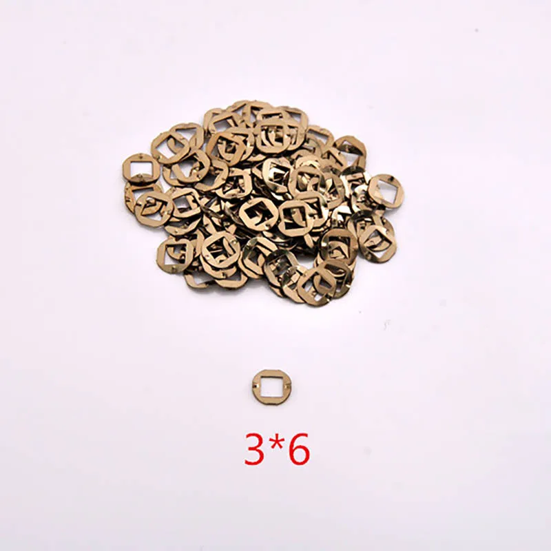 200pcs/lot Single Layer Washers For Barber repair Hairdressing Scissor Accessory Stainless Steel size 3*6mm Rondelles Couche