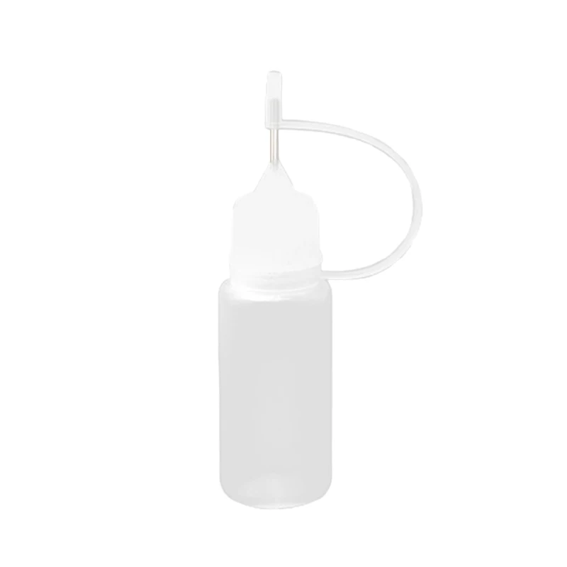 Needle Tip Glue Applicator Bottle Бутылочка Для Клея Pinhole Refueling Bottle 10ml Soft Bottle With Cap DIY Craft Tool Косметика