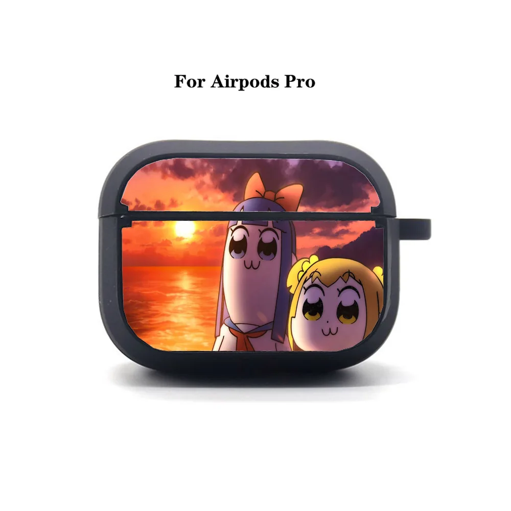 Anime Pop Team Epic AirPods Pro case Cover Apple AirPods Pro Earphone bag Soft Silicone Bluetooth Protective Earphone Case