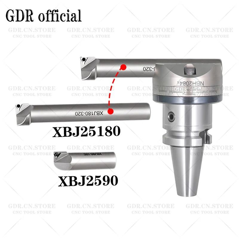 Imagem -04 - Boring Tool Holder Bracket Sintonia Fina Boring Tools Nbh2084 Nbh Bt30 Bt40 Bt50 Nt40 Cat40 Sk40 Mta4 Lbk Nbh2084x