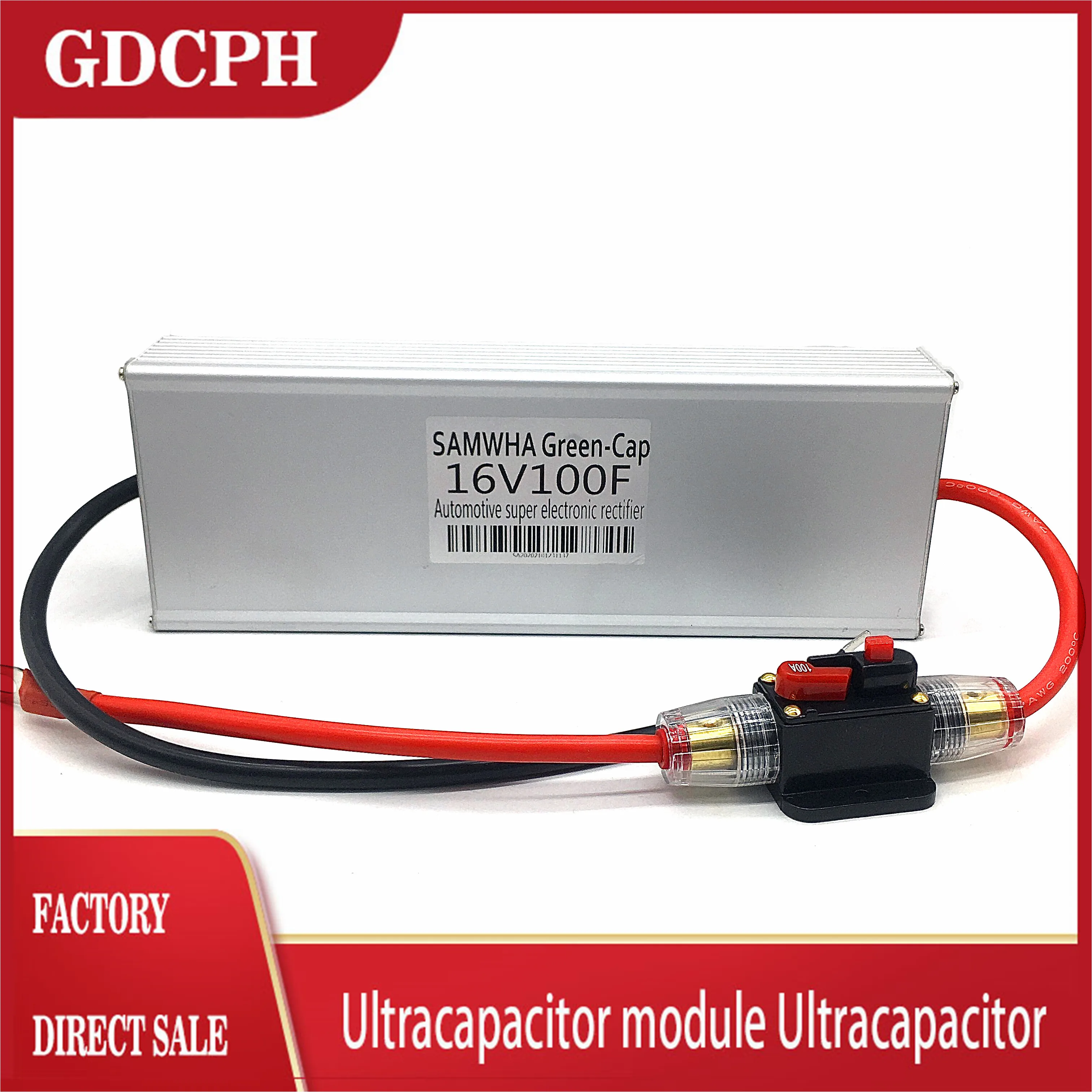 SAMWHA Green-Cap 16V100F Ultracapacitor prostownik motoryzacyjny elektroniczny prostownik 2.7V 600F kondensator rozruchow